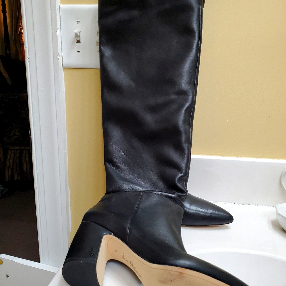 Knee-High Womens Leather Boots